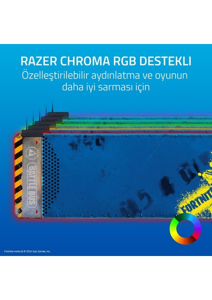 Goliathus Extended Chroma - Fortnite Edition Rgb Aydınlatmalı Ekstra Büyük Yumuşak Xxl Oyun Mo indirimleri