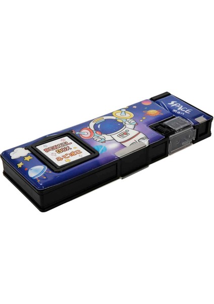 Astronot Desenli Hesap Makineli Fonksiyonel Kalem Kutusu 7140 fırsatları