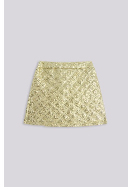 Bg Store Kız Çocuk Gold Etek modelleri