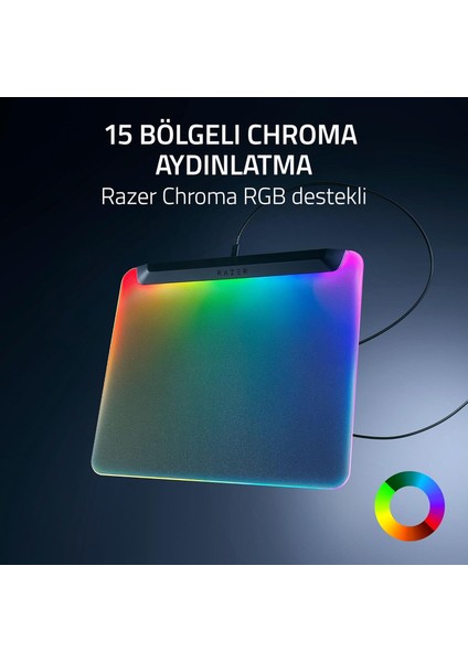 Firefly V2 Pro - Rgb Arkadan Aydınlatmalı Oyun Mouse Matı - Entegre USB Bağlantı Noktası (15 B fırsatları