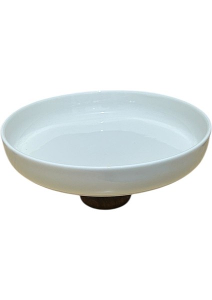 Ahşap Ayaklı Mermer Sunum Tabağı modelleri