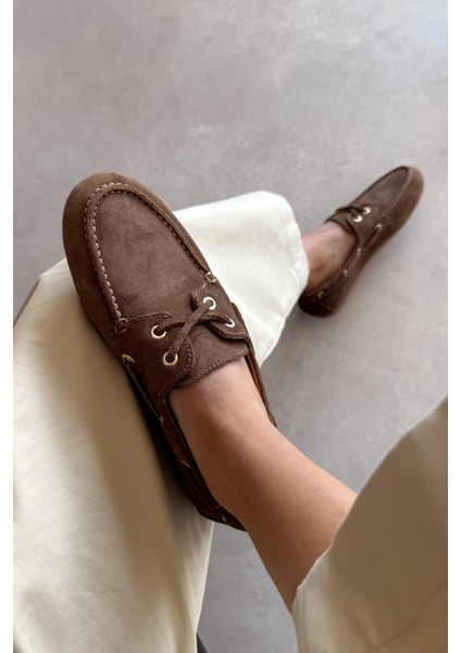 Alberta Camel Deri Loafer fiyatları