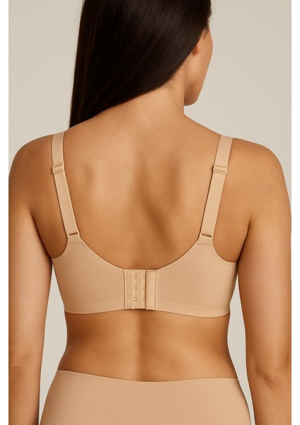 Sınaura Kadın Ten Rengi Çıkarılabilir Pedli Dikişsiz Balensiz Toparlayıcı Sütyen fiyatları
