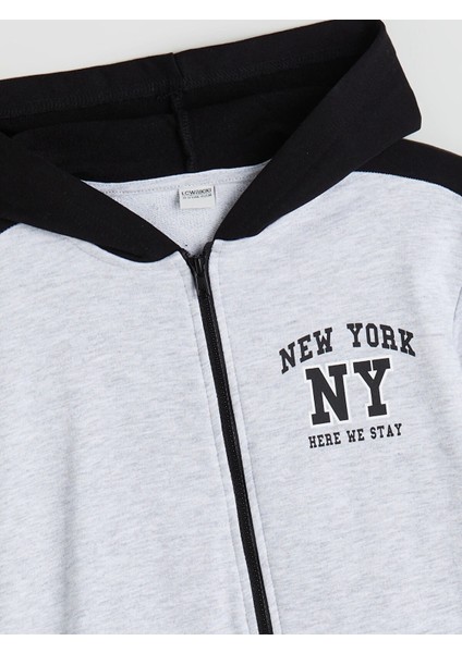 Lcw Kids Gri Kapüşonlu Erkek Çocuk Eşofman Takım indirimleri