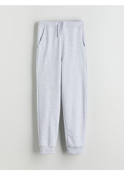 Lcw Kids Gri Kapüşonlu Erkek Çocuk Eşofman Takım