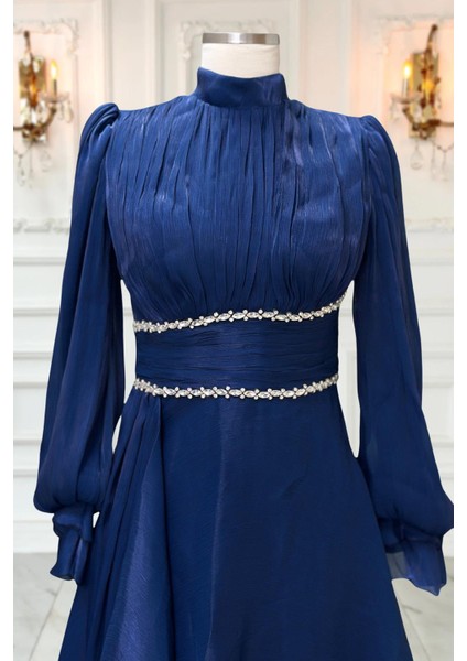 Alize Abiye Elbise Lacivert fiyatları