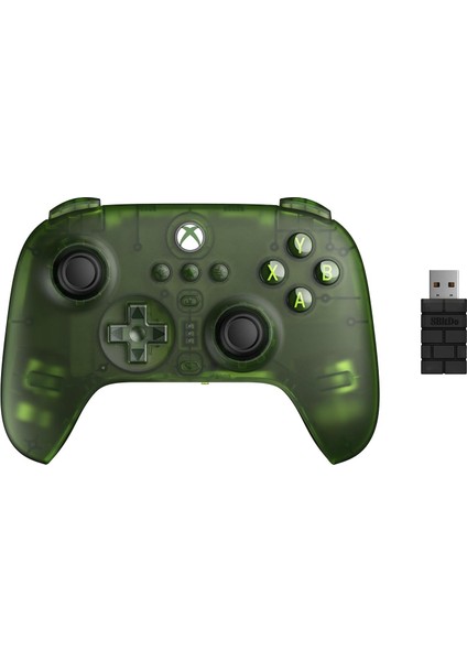 Ultimate Xbox Hall Effect 3 Mod 2.4g Controller ve Şarj Dock - Jade Xbox Series x Series S - 0ne Windows, Android Pc Uyumlu fiyatları