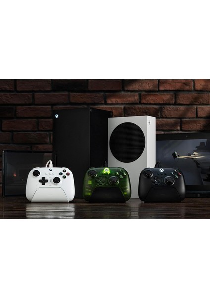 Ultimate Xbox Hall Effect 3 Mod 2.4g Controller ve Şarj Dock - Jade Xbox Series x Series S - 0ne Windows, Android Pc Uyumlu modelleri