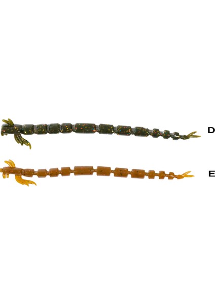 Ryuji Crazy Slug 8cm Silikon Yem (10 Adet) modelleri