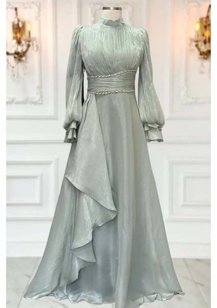 Alize Abiye Elbise Mint