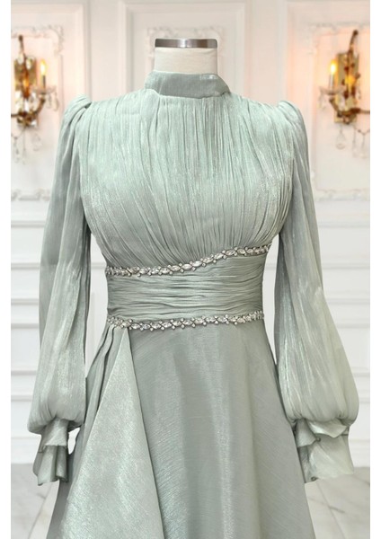 Alize Abiye Elbise Mint fiyatları