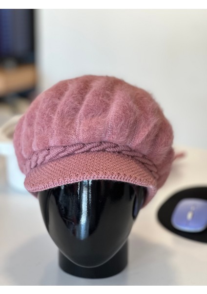 Mamasorbatti Kadın Siperli Yün Şapka