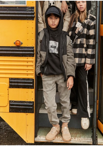 Erkek Çocuk Kargo Cepli Pantolon