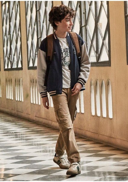 Erkek Çocuk Kargo Cepli Pantolon