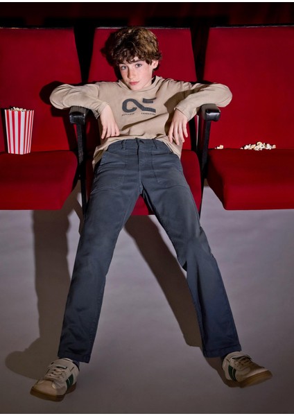 Erkek Çocuk Kargo Cepli Pantolon