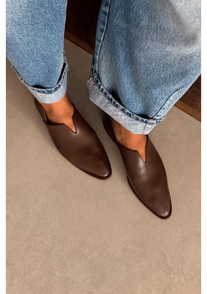 Aria Kahverengi Hakiki Deri Ayakkabı fiyatları