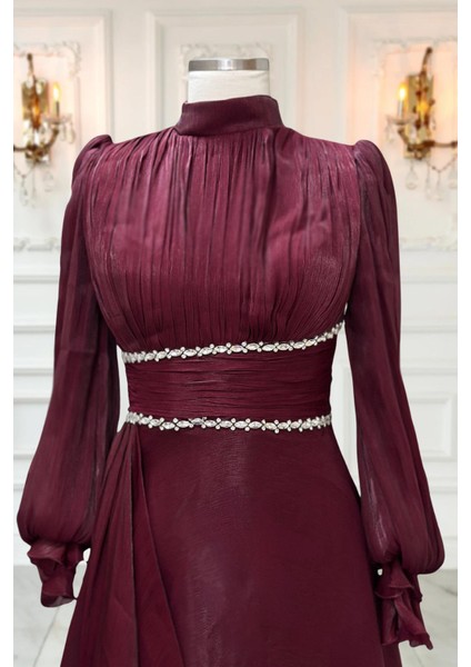 Alize Abiye Elbise Bordo fiyatları