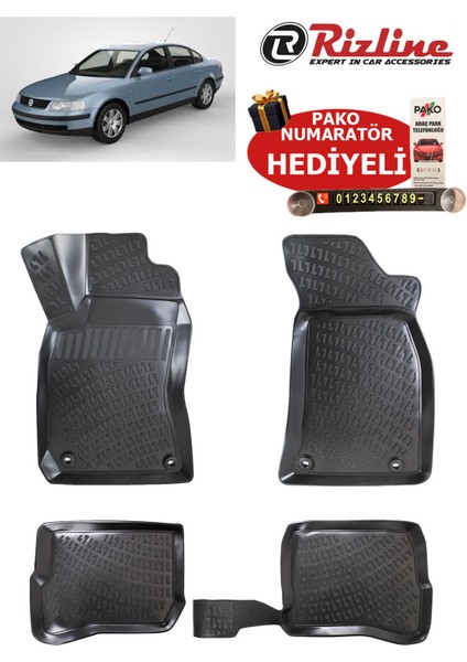 Volkswagen Passat B5/5,5 1996-2005 Arası Havuzlu Paspas