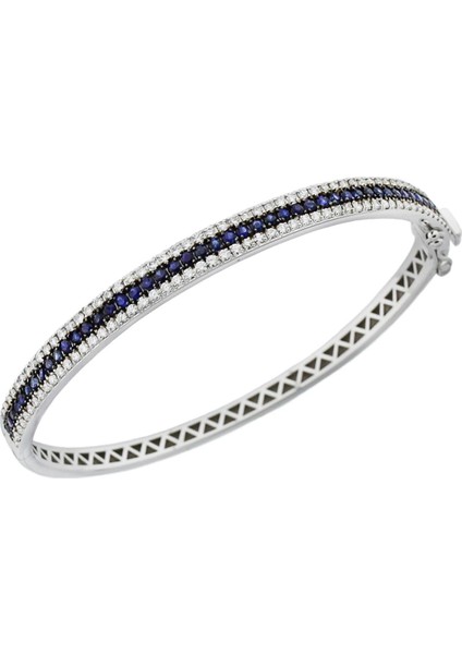 Safir Su Yolu Pırlanta Kelepçe