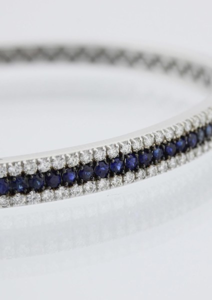 Safir Su Yolu Pırlanta Kelepçe modelleri