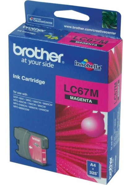 LC67M Orijinal Kırmızı 325 Sayfa Kartuş MFC-795CW MFC-J615W fiyatları