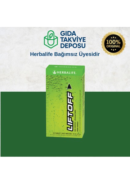Liftoff Efervesan İçecek Limon Aromalı