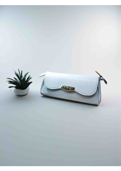 Kadın Dokulu Suni Deri Astarlı Çıt Çıt Kapama El ve Omuz Çantası modelleri