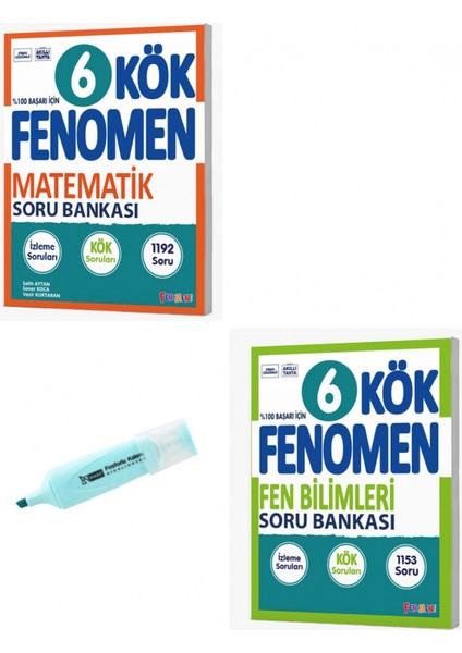 6. Sınıf Kök Serisi Matematik ve Fen Bilimleri Soru Bankası