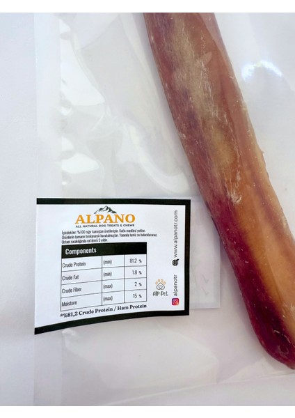 Beef Buly Stick Jumbo 12"/ Sığır Kamış Çubuk Jumbo 12" Fırınlanarak Kurutulmuş Çiğnemelik fiyatları