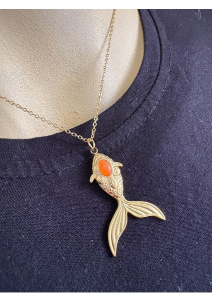 Çelik Şans Balığı Kolye fiyatları