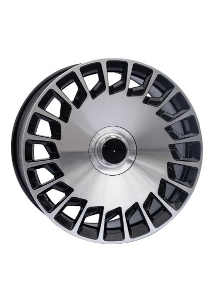 Jant 5X112 20X9,5 ET48 66.6 Uyumlu Deep Black Dıamond