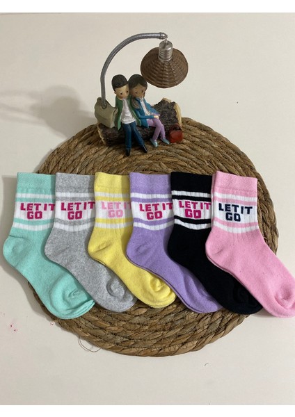 6 Çift Bebek ve Çocuk Çorap Okul & Günlük Kolej Çorabı fiyatları