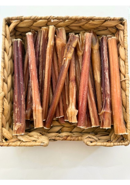 Beef Buly Stick 6-7" / Sığır Kamış Çubuk 6-7" Fırınlanarak Kurutulmuş Çiğnemelik Ödül Maması fırsatları
