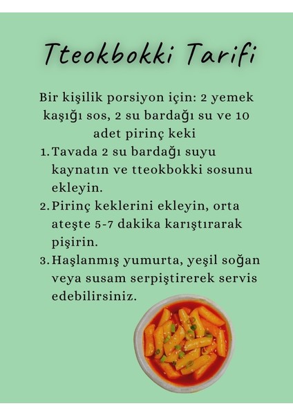 200 Gr. Tteokbokki & Rabokki Sos fiyatları