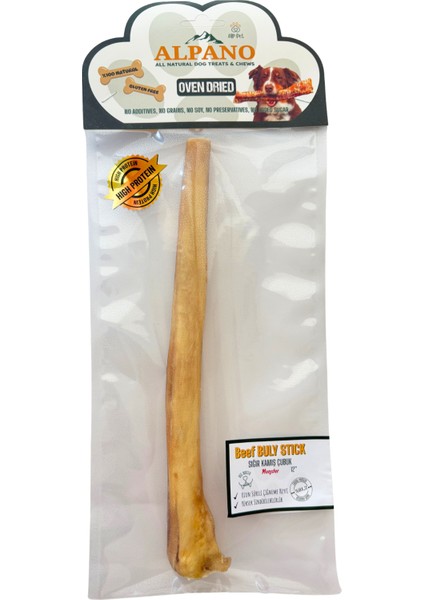 Beef Buly Stick Monster 12"/ Sığır Kamış Çubuk Monster 12" Fırınlanarak Kurutulmuş Çiğnemelik