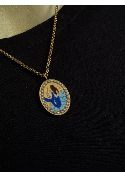 Çelik Deniz Kızı Kolye fiyatları