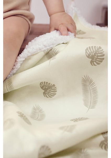 Fluffy Bebek Battaniyesi Anne Bebek Yenidoğan 80x100 Cm Melis Koyun Tüyü Battaniye fiyatları