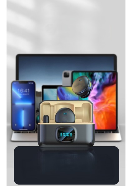 Kablosuz Profesyonel Ikili Yayın Yaka Mikrofonu – Şarj Kutulu | Kıskaç Mıknatıs Tasarım | Uzun Pil Ömrü fırsatları