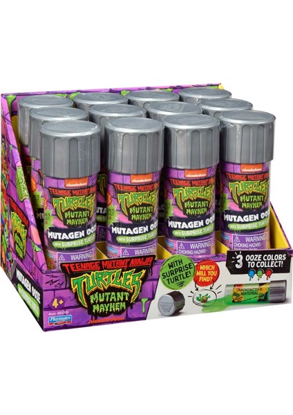 Nessiworld Ninja Turtles Mutant Mutasyon Çamuru Sürpriz Paket TU807000 indirimleri
