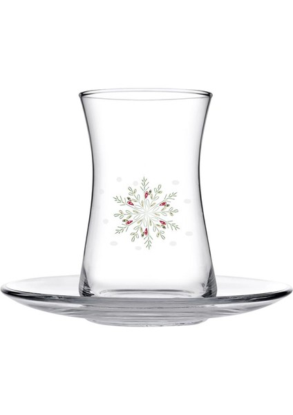 Happy Holidyas 8 Parça Çay Seti