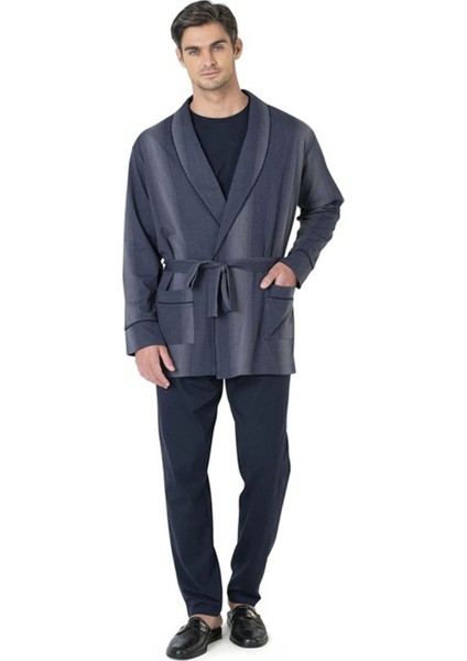 Erkek 3'lü Pijama Set Takım