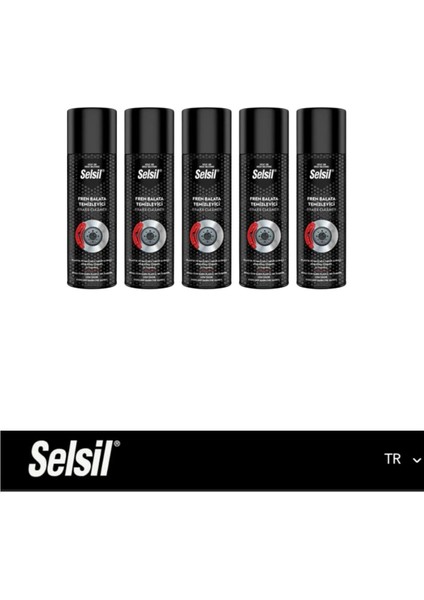 Fren Balata Temizleme Spreyi 500 ml 5 Adet
