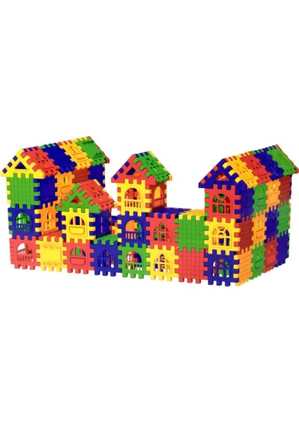 Nessiworld Puzzle City 3D Yapı ve Tasarım Blokları 128 Parça modelleri