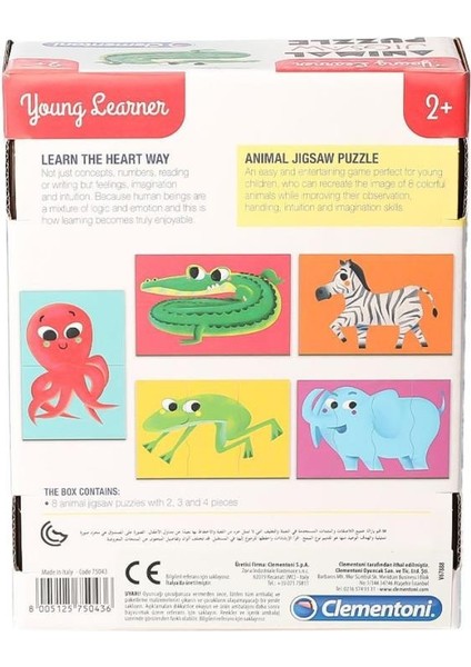 Nessiworld 75043TR Young Learner - Sevimli Hayvanlar Yapboz +3 Yaş fiyatları