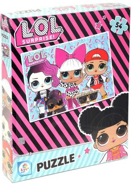Nessiworld LOL7585 Laço Kids L.o.l. 54 Parça Puzzle