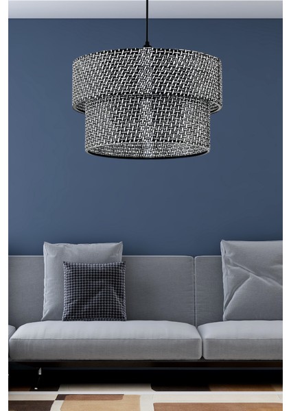 Rakkas Otantik Siyah Hasır Kaplama Pasta Sarkıt Yatak Odası Avize Salon Avize Yemek Odası fiyatları