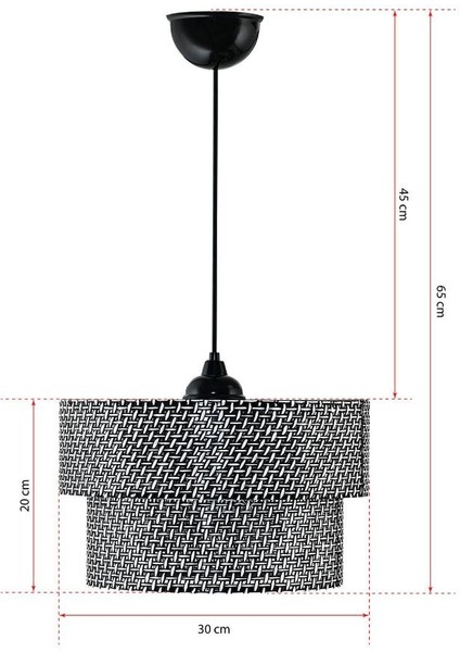 Rakkas Otantik Siyah Hasır Kaplama Pasta Sarkıt Yatak Odası Avize Salon Avize Yemek Odası modelleri