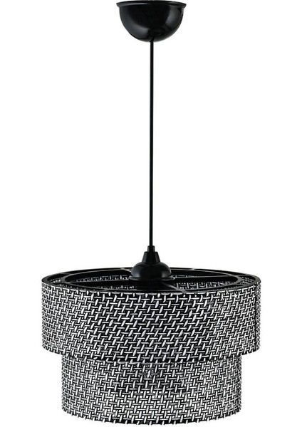 Rakkas Otantik Siyah Hasır Kaplama Pasta Sarkıt Yatak Odası Avize Salon Avize Yemek Odası indirimleri