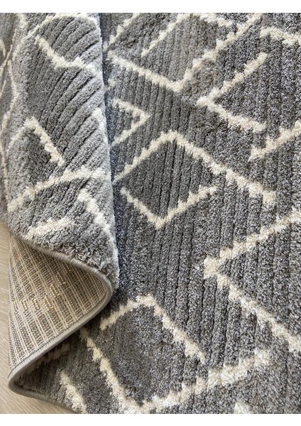 Veron 3605 Gri Yumuşak Dokulu Salon Antre Mutfak Yatak Odası Halı Yolluk modelleri