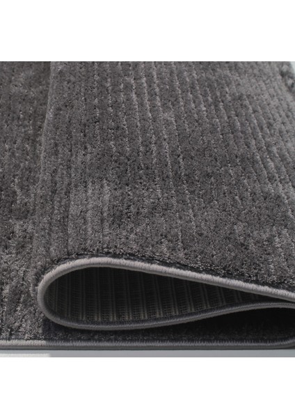 Veron 3604 Antrasit Yumuşak Dokulu Salon Antre Mutfak Yatak Odası Halı Yolluk indirimleri